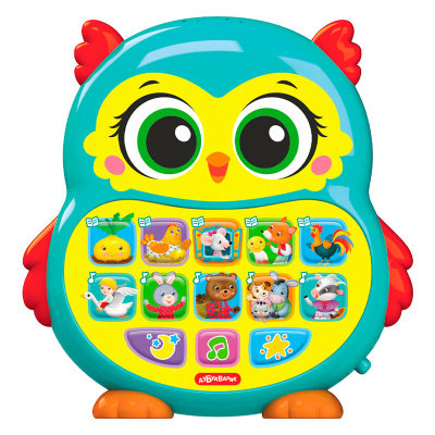 Музыкальная игрушка-проектор Совушкины сказки и песенки Азбукварик 3435 1